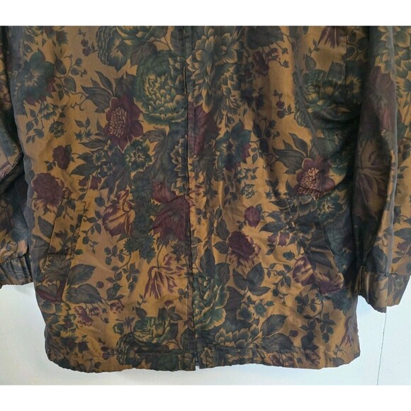 Vintage Betmar Jacket Womens M Floral Bomber Artsy Festival Fall Boho Harvest - Picture 4 of 7